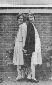 Mary at the Right, with Her Sister Elizabeth (Betty)